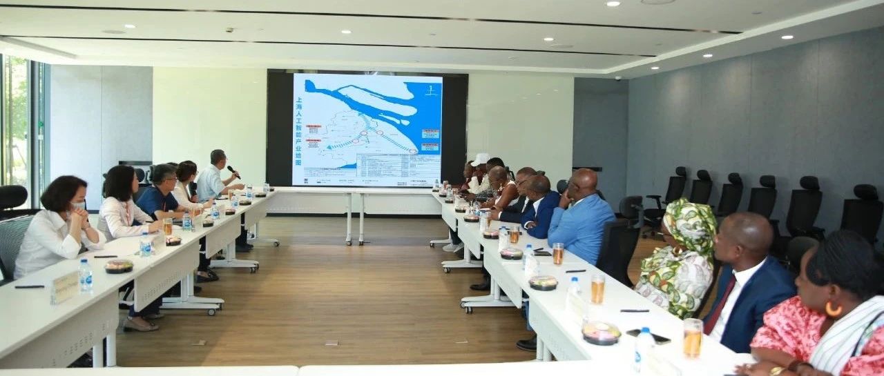 贝宁共和国团结执政两党干部考察团到918博天堂科技考察